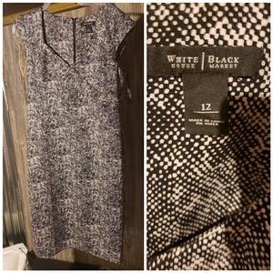 Black and white dress